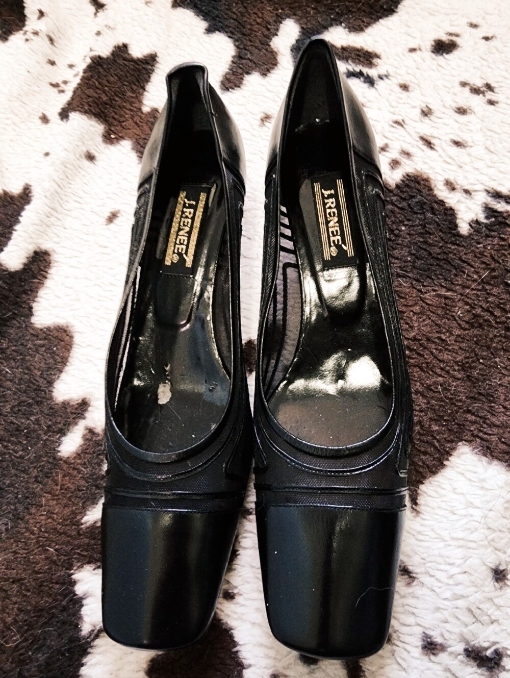 WOMEN'S 80'S/90'S EVENING HEELS - BLACK